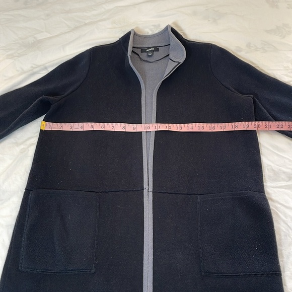 Alfani Long Cardigan With Faux Fur Trim - Picture 8 of 12